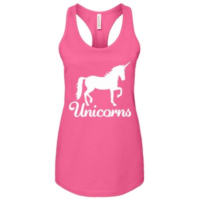 Unicorn Logo Women's Racerback Tank