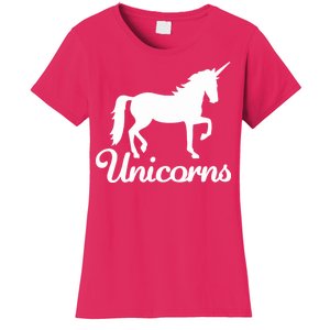 Unicorn Logo Women's T-Shirt