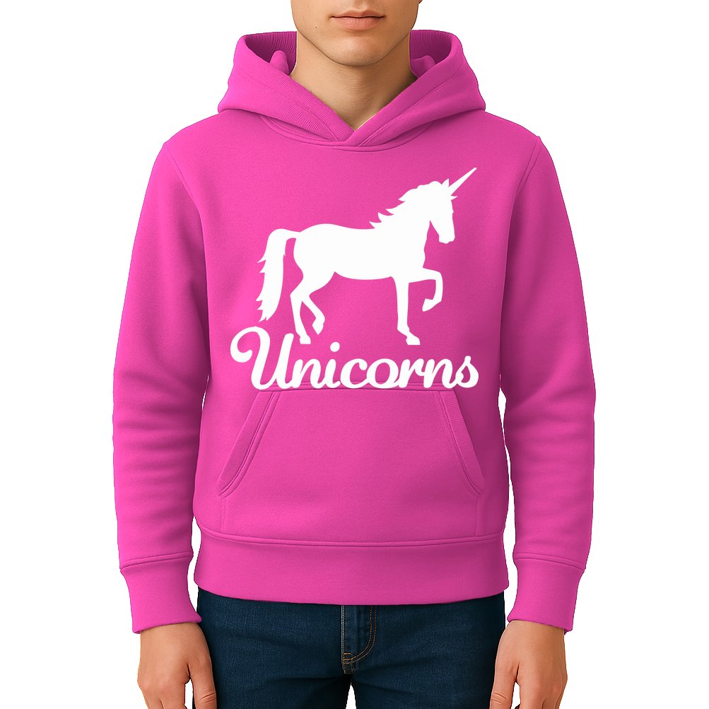 Unicorn Logo Kids Hoodie