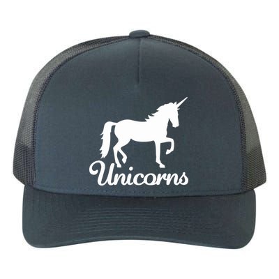 Unicorn Logo Yupoong Adult 5-Panel Trucker Hat