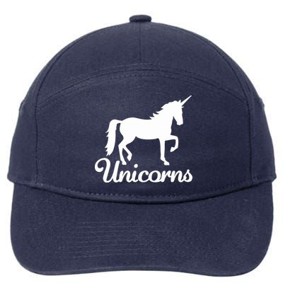 Unicorn Logo 7-Panel Snapback Hat