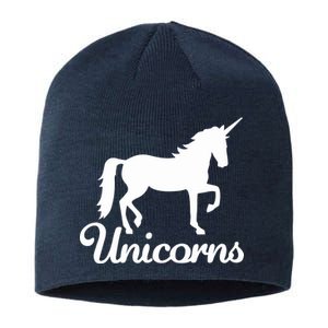 Unicorn Logo Sustainable Beanie