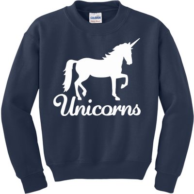 Unicorn Logo Kids Sweatshirt