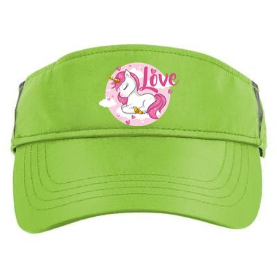 Unicorn Love  Adult Drive Performance Visor