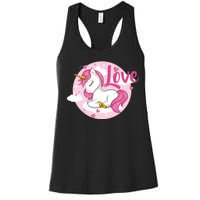 Unicorn Love  Women's Racerback Tank