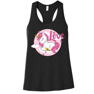 Unicorn Love  Women's Racerback Tank