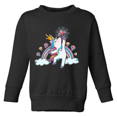 Unicorn Magic Toddler Sweatshirt