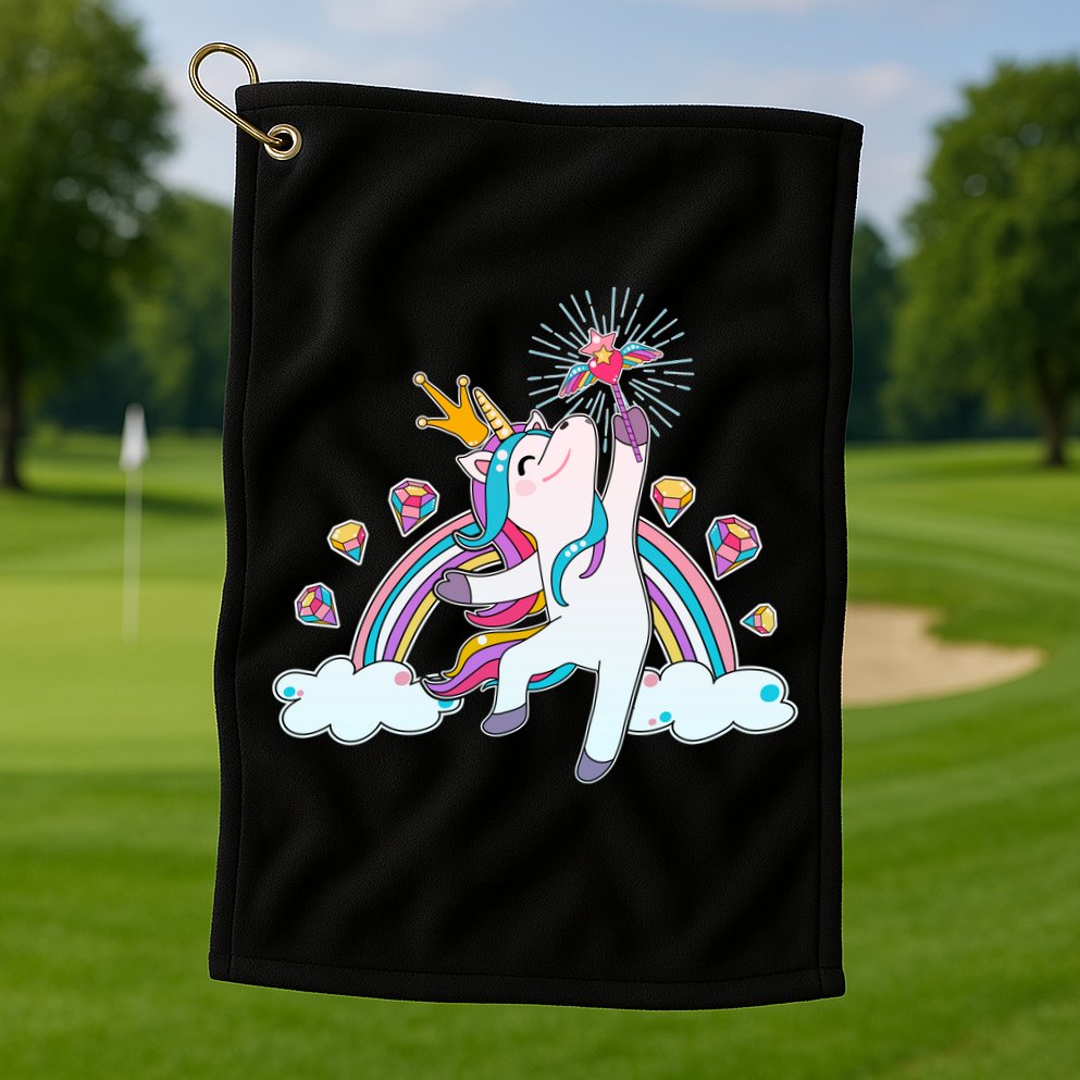 Unicorn Magic Golf Towel