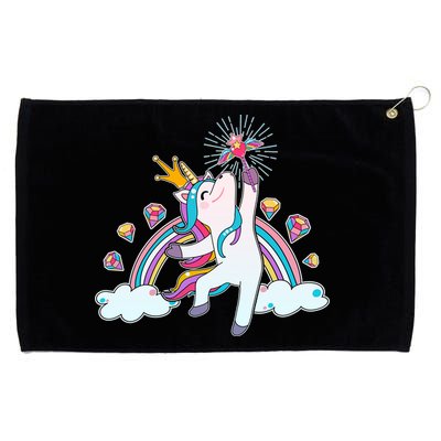 Unicorn Magic Grommeted Golf Towel