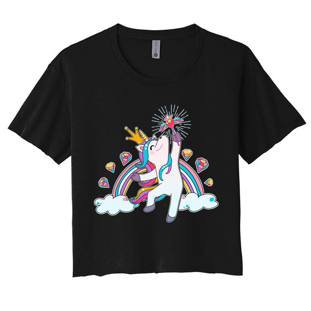 Unicorn Magic Crop Top