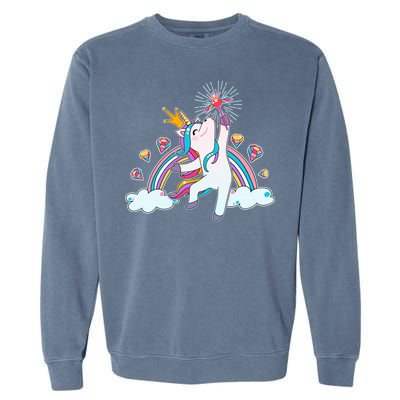 Unicorn Magic Garment-Dyed Sweatshirt