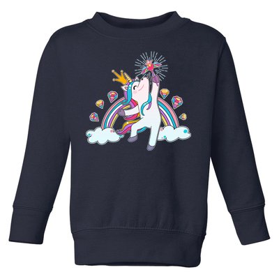 Unicorn Magic Toddler Sweatshirt