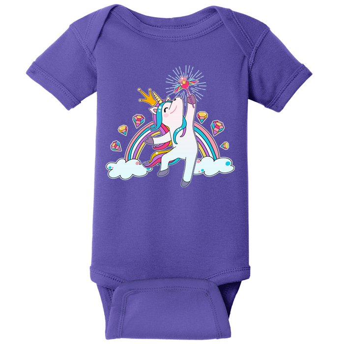 Unicorn Magic Baby Bodysuit