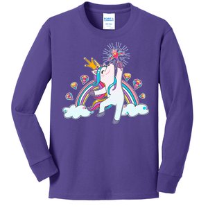 Unicorn Magic Kids Long Sleeve Shirt