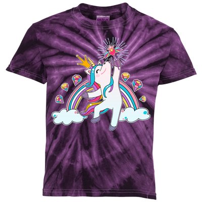 Unicorn Magic Kids Tie-Dye T-Shirt