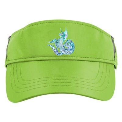 Unicorn Mermaid Hippocampus Adult Drive Performance Visor