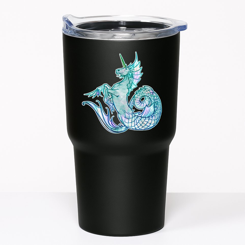 Unicorn Mermaid Hippocampus Tumbler