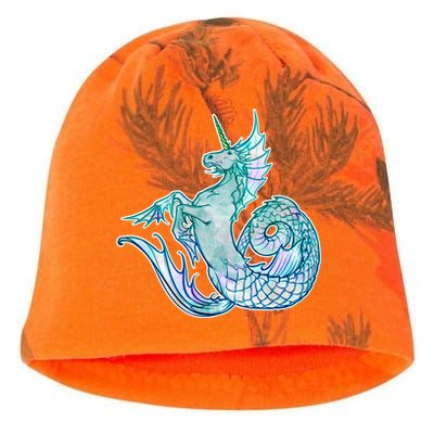 Unicorn Mermaid Hippocampus Kati - Camo Knit Beanie