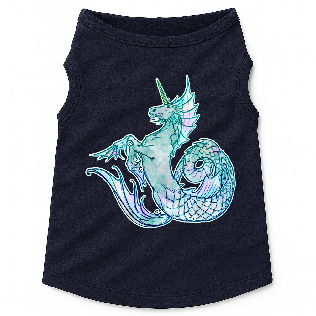 Unicorn Mermaid Hippocampus Doggie Tank