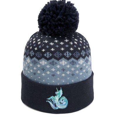 Unicorn Mermaid Hippocampus The Baniff Cuffed Pom Beanie