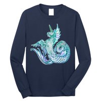 Unicorn Mermaid Hippocampus Long Sleeve Shirt