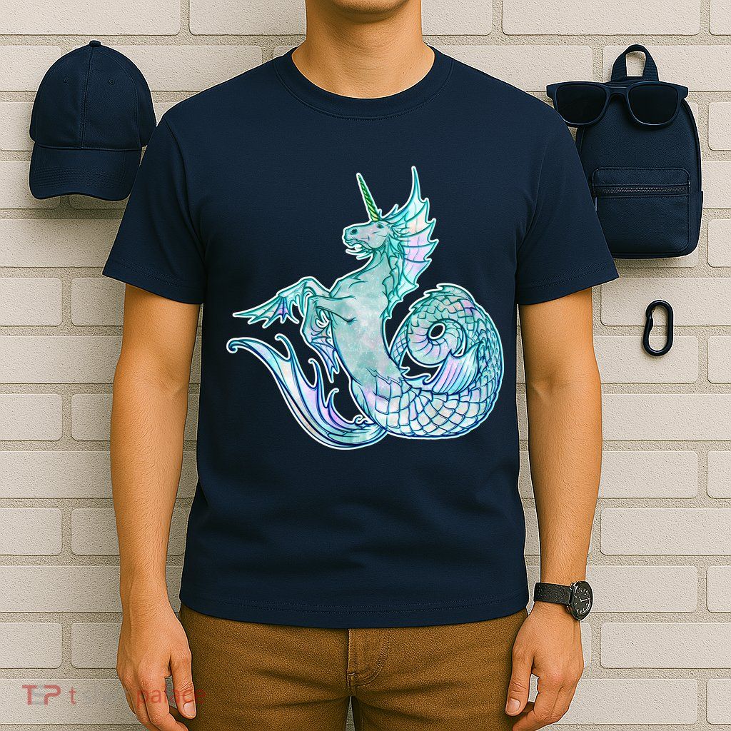 Unicorn Mermaid Hippocampus T-Shirt