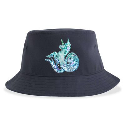 Unicorn Mermaid Hippocampus Sustainable Bucket Hat