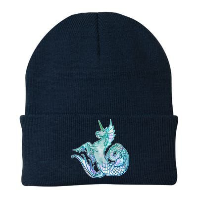 Unicorn Mermaid Hippocampus Knit Cap Winter Beanie