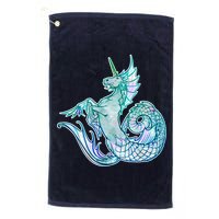 Unicorn Mermaid Hippocampus Golf Towel