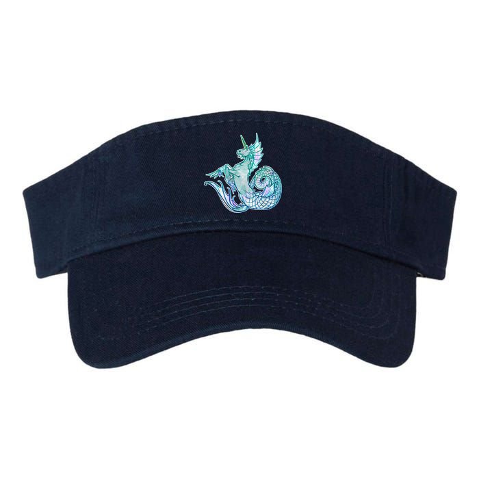 Unicorn Mermaid Hippocampus Valucap Bio-Washed Visor