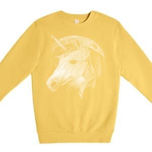 Unicorn Moon Premium Crewneck Sweatshirt