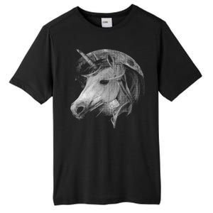 Unicorn Moon Tall Fusion ChromaSoft Performance T-Shirt