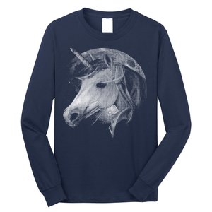 Unicorn Moon Long Sleeve Shirt