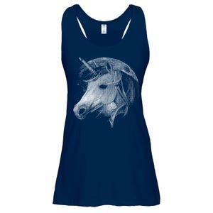 Unicorn Moon Ladies Essential Flowy Tank