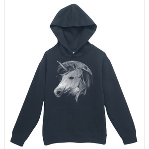 Unicorn Moon Urban Pullover Hoodie