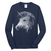 Unicorn Moon Tall Long Sleeve T-Shirt