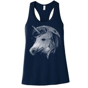 Unicorn Moon Women's Racerback Tank