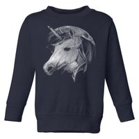 Unicorn Moon Toddler Sweatshirt