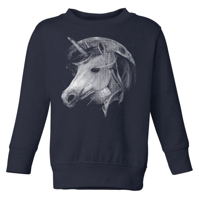 Unicorn Moon Toddler Sweatshirt