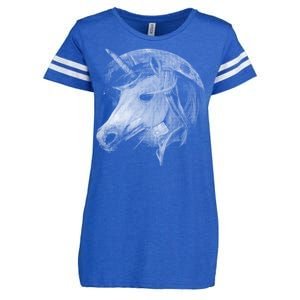 Unicorn Moon Enza Ladies Jersey Football T-Shirt