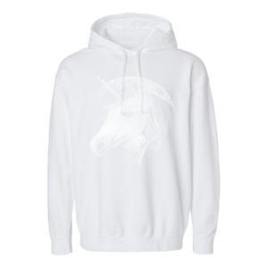 Unicorn Moon Garment-Dyed Fleece Hoodie