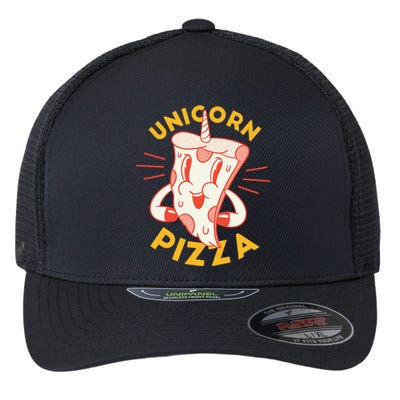 Unicorn Pizza Flexfit Unipanel Trucker Cap