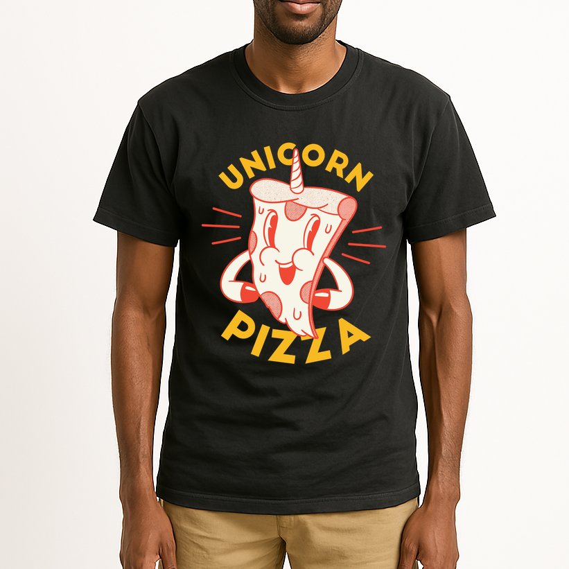 Unicorn Pizza Tall T-Shirt