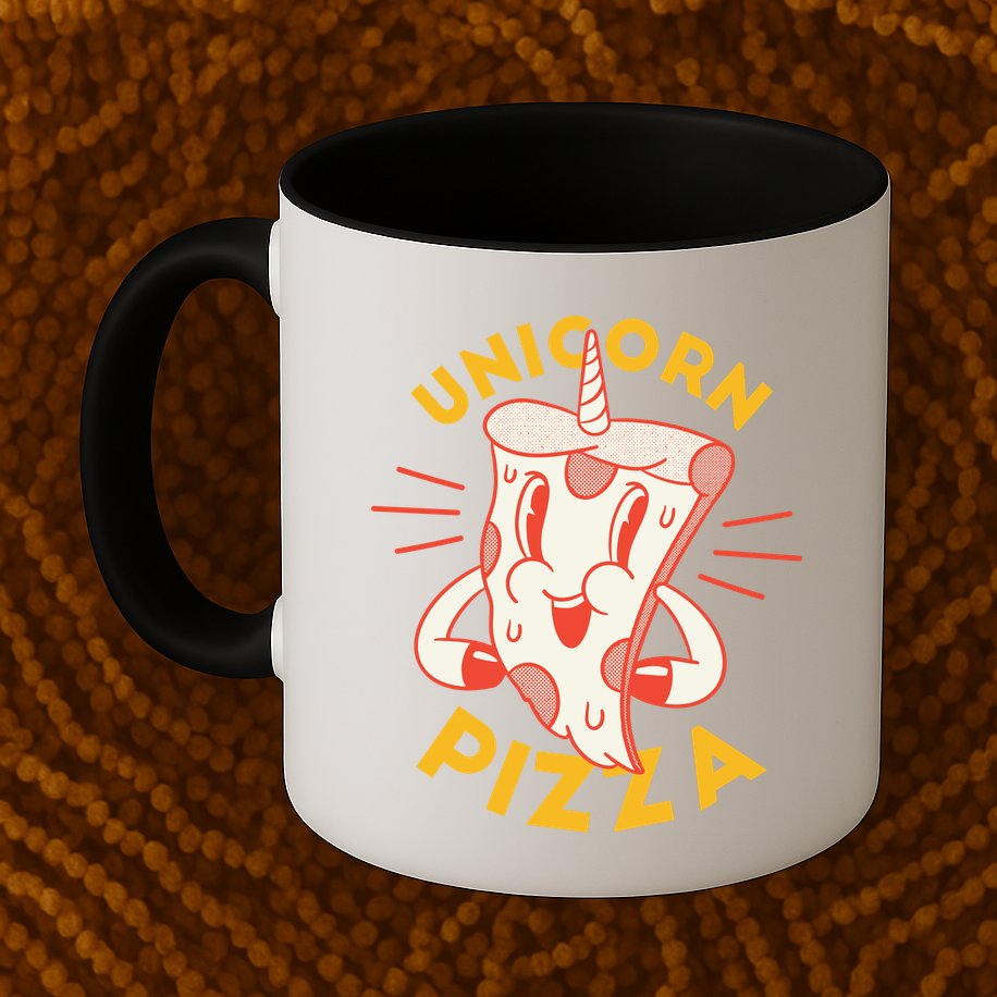 Unicorn Pizza Mug