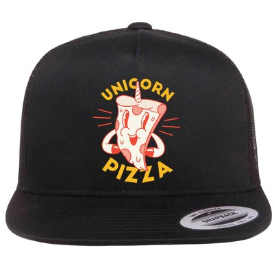 Unicorn Pizza Flatbill Hat