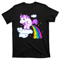 Unicorn Pooping A Rainbow T-Shirt