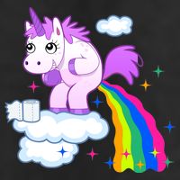 Unicorn Pooping A Rainbow Tumbler