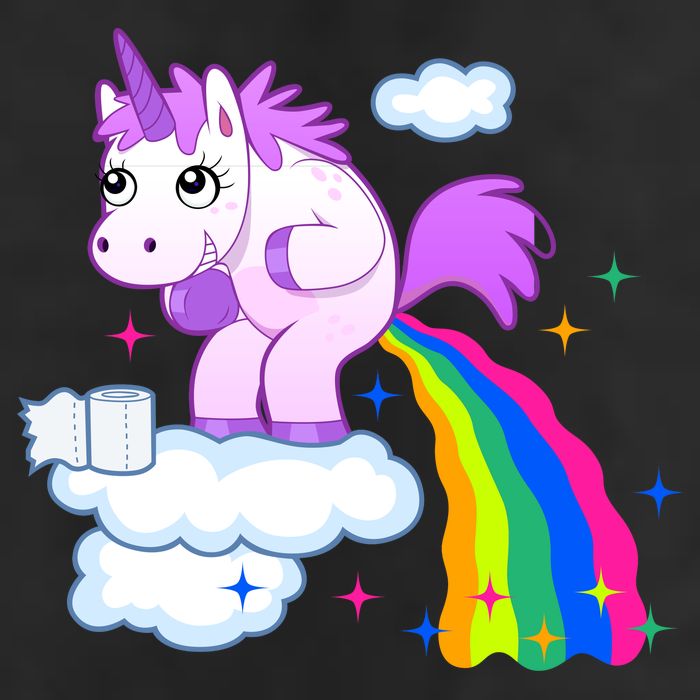Unicorn Pooping A Rainbow Tumbler