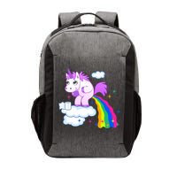 Unicorn Pooping A Rainbow Vector Backpack