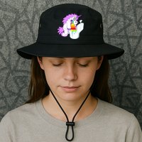 Unicorn Pukes Rainbow In The Toilet Bucket Hat